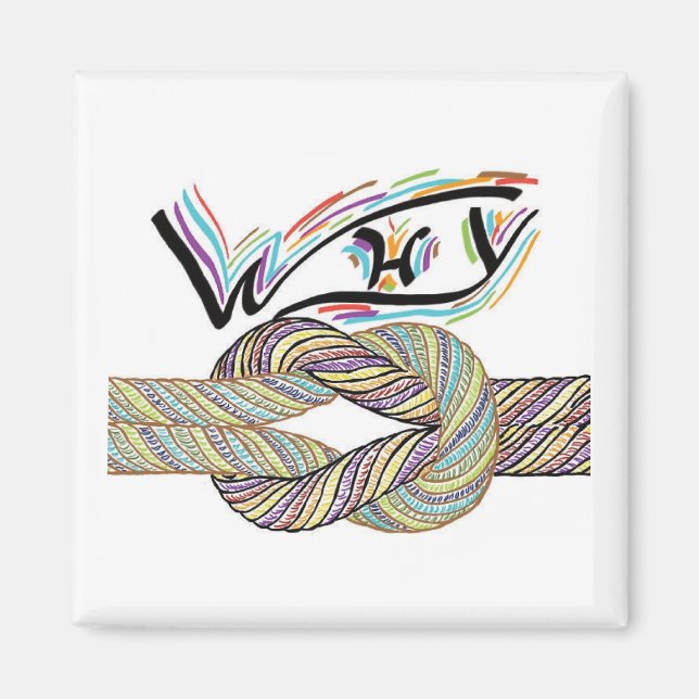 Íman "Por que não" é um ímã sem limites (Frente)