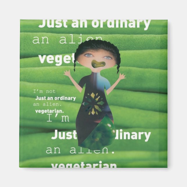 Íman Por que não vegetariano (Frente)