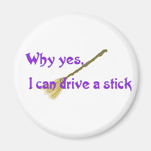 Íman Por que sim, eu posso dirigir um bastão