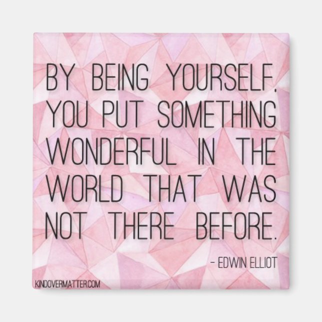 Íman Por Ser Você Mesmo (Frente)