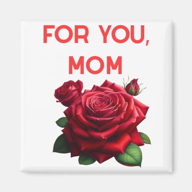 Íman Por Você Mãe Magnet (Frente)