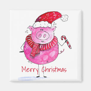 Íman Porco de Natal Whimsso