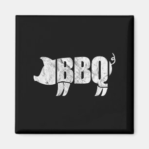 Íman Porco grelhado engraçado churrasco carne de porco