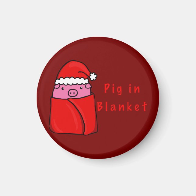 Íman Porco no cobertor (Frente)