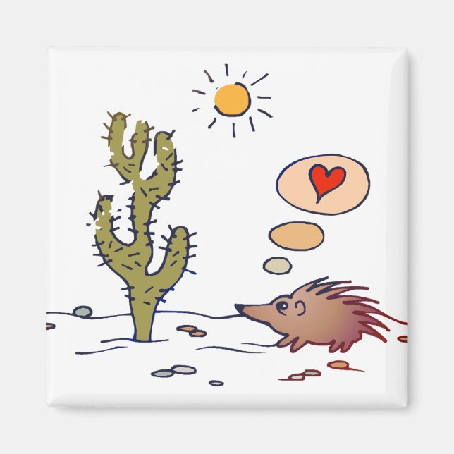 Íman Porcupine Love (Frente)