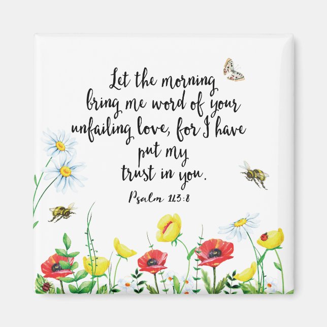 Íman Porque eu coloquei minha confiança em você (Frente)