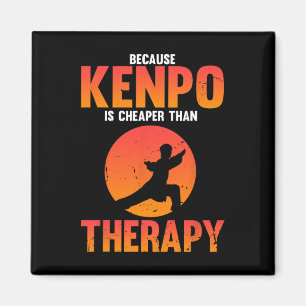 Íman Porque Kenpo é Melhor Que Terapia Piada de Karate
