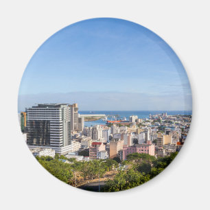 Íman Port Louis Skyline capital da Maurícia por da