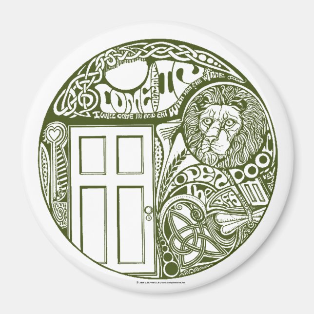 Íman 'Porta 2 Coração' - Magnet (Frente)