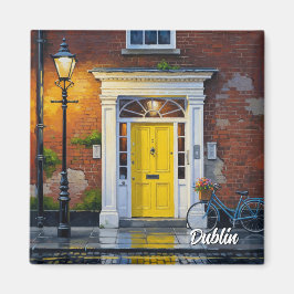 Íman Porta amarela em Dublin