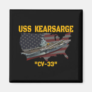 Íman Porta-Aviões USS Kearsarge Cv-33 Dia do Veterano F