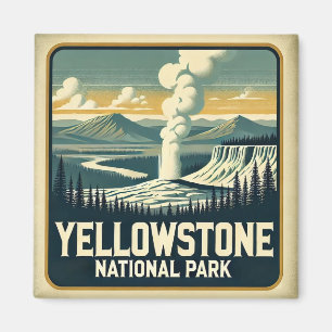Íman Porta copos do Parque Nacional Yellowstone