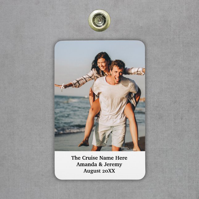 Íman Porta da Cabine de Cruzeiro com Foto Personalizada (Custom Photo Cruise Cabin Door Magnet
)
