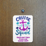 Íman Porta de Cabine Personalizada de Amigos de Grupo E<br><div class="desc">Este design pode ser personalizado na área fornecida pela alteração da foto e/ou do texto. Ou pode ser personalizado clicando em Personalizar este Modelo e, em seguida, escolhendo o clique para personalizar mais a opção e excluir ou alterar a cor do plano de fundo, adicionar texto, alterar a cor ou...</div>