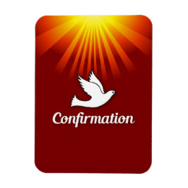 Íman Porta de confirmação de parabéns com Dourado/Verme