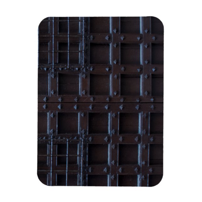 Íman Porta de Ferro Marrom Forte (Vertical)