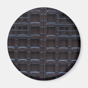 Íman Porta de Ferro Marrom Forte