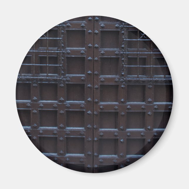 Íman Porta de Ferro Marrom Forte (Frente)