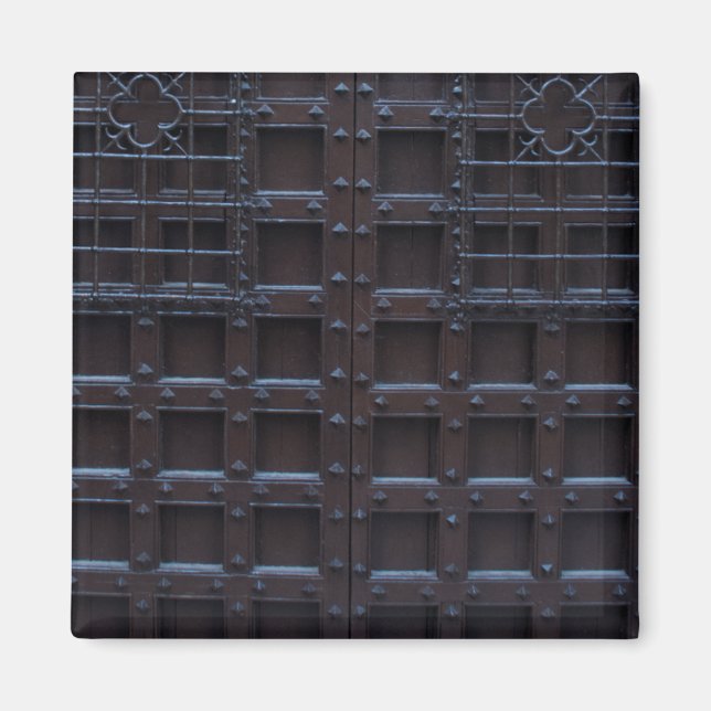 Íman Porta de Ferro Marrom Forte (Frente)