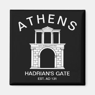Íman Porta de Hadrian, Atenas, Grécia