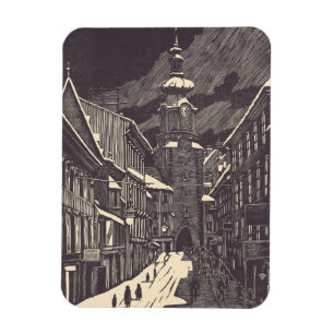 Íman Porta de Miguel em Torre Medieval de Bratislava