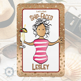 Íman Porta De Navio Engraçado De Férias De Cruzeiro Par