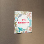 Íman Porta do Cruzeiro - Nosso Marcador de Cabina State<br><div class="desc">Este design foi criado através da arte digital. Pode ser personalizado na área fornecer ou personalizar escolhendo o clique para personalizar mais opções e alterando o nome, as iniciais ou as palavras. Você também pode alterar a cor e o estilo do texto ou excluir o texto de um design de...</div>