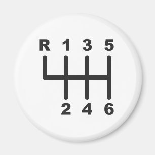 Íman Porta do deslocamento de 6 velocidades