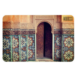 Íman porta do mosaico morocco
