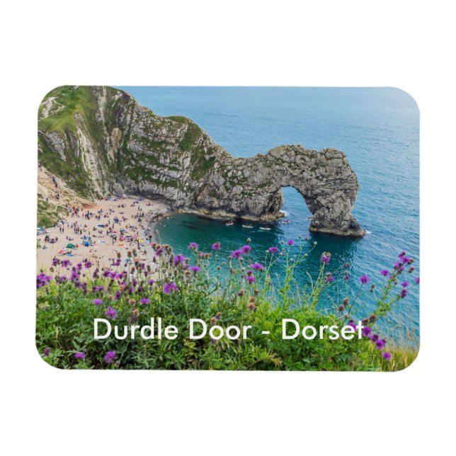 Íman Porta Durdle, imã de geladeira Dorset (Horizontal)