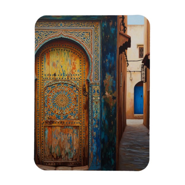 Íman Porta em Fez Marrocos Viagem (Vertical)