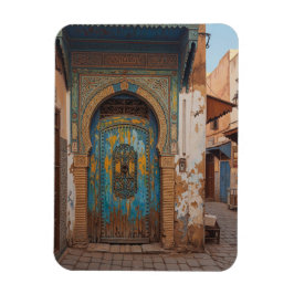 Íman Porta em Fez Marrocos Viagem