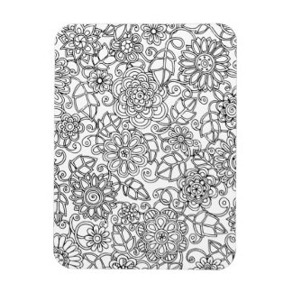 Íman Porta Floral Étnica