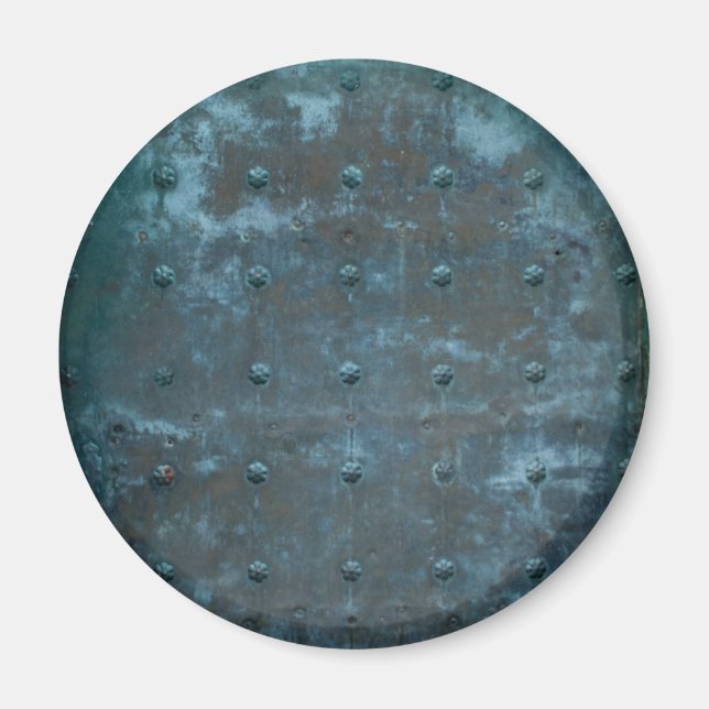 Íman Porta Metálica Enchida de Cobre Espanhola (Frente)