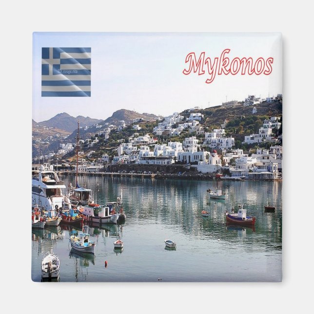 Íman Porta MYKONOS zGR101, Grécia, Fridge (Frente)