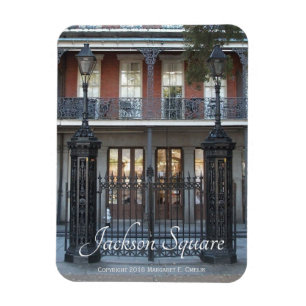 Íman Porta Quadrada Jackson, Nova Orleans, Quarto Franc