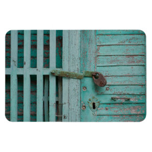 Íman Porta Turquesa Com Tempo