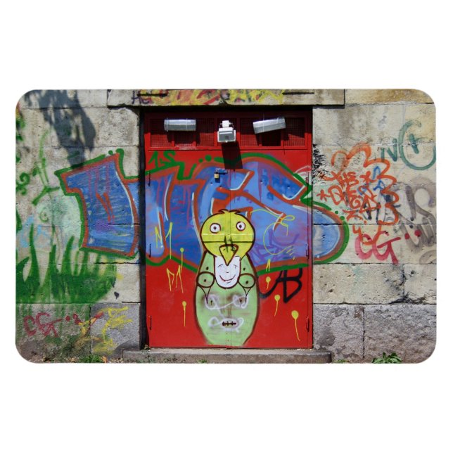 Íman Porta Vermelha (Horizontal)