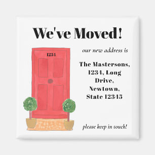 Íman Porta Vermelha, movemos o ímã