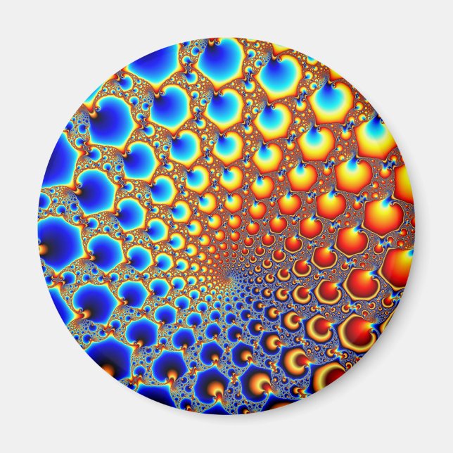 Íman Portal hipnótico - Fractal (Frente)