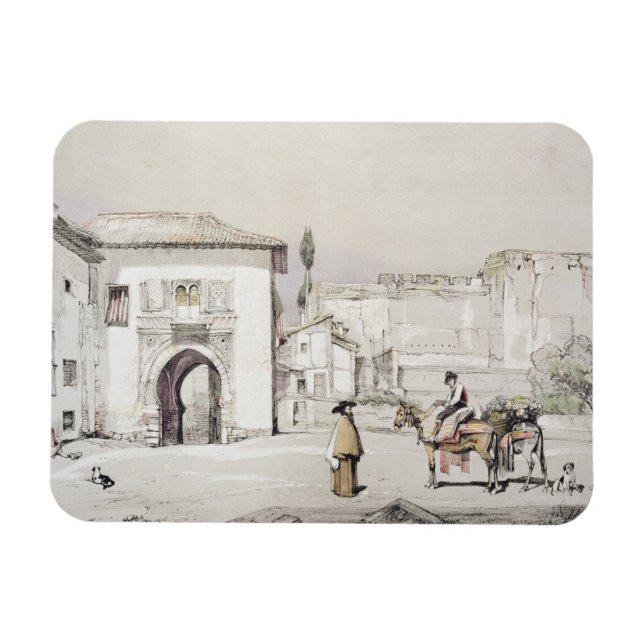 Íman Portão da Vinha (Puerta del Vino), de "Sketches" (Horizontal)