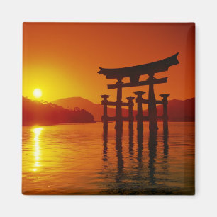 Íman Portão O-Torii, santuário Itsukushima, Miyajima,