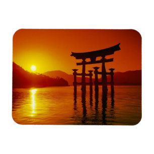 Íman Portão O-Torii, santuário Itsukushima, Miyajima,