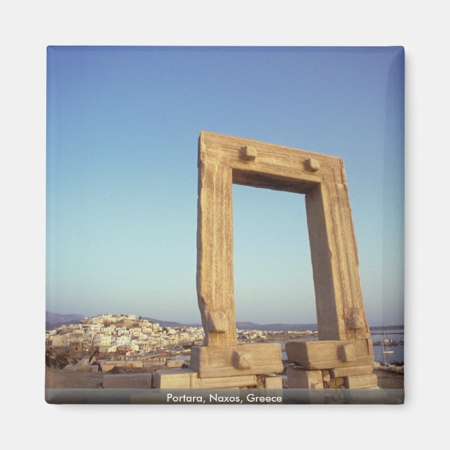 Íman Portara, Naxos, Grécia (Frente)