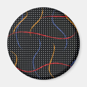 Íman Portas e Splatter de Pintura Retroativa