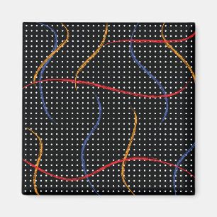 Íman Portas e Splatter de Pintura Retroativa