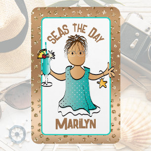 Íman Portas Engraçadas de Navios de Cruzeiro no Dia das