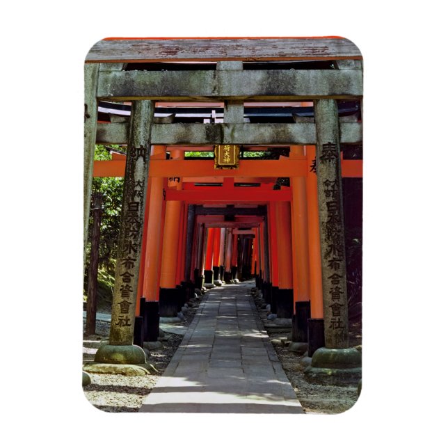 Íman Portas Torii - Quioto, Japão, Ásia (Vertical)