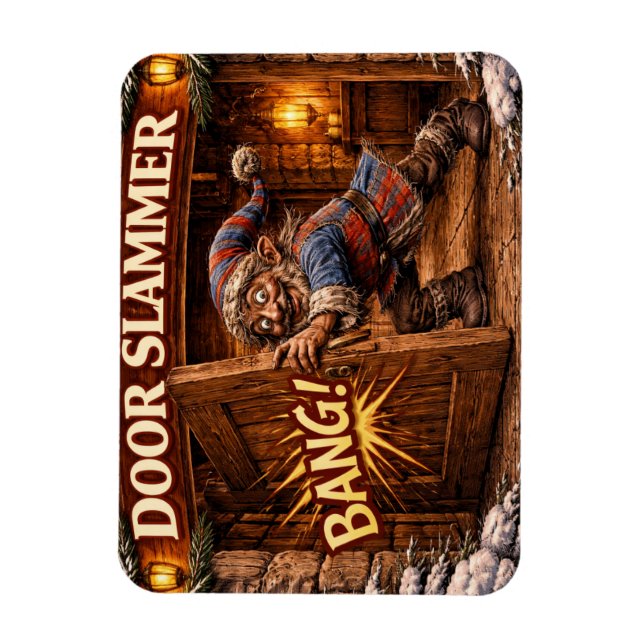 Íman Porteiro Islandês Yule Lad  (Vertical)