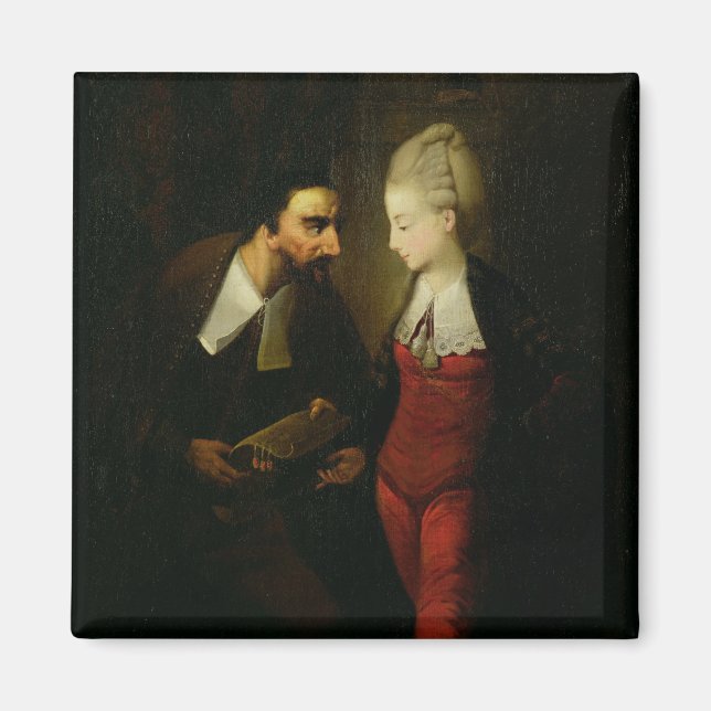 Íman Portia e Shylock de "O Merchante de Veneza" A (Frente)